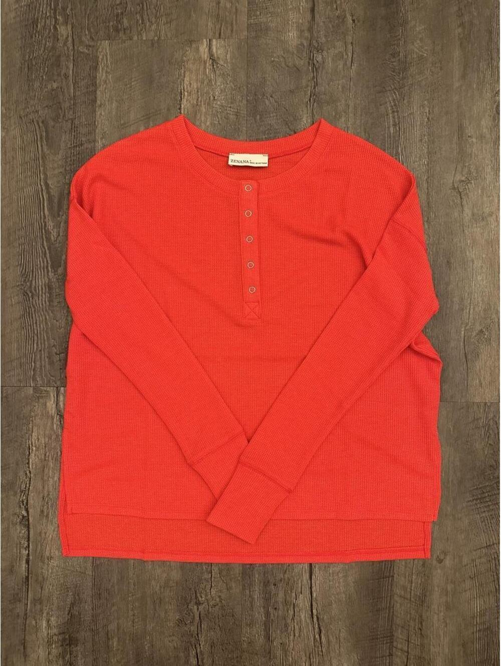 Zenana Women's Red Shirt